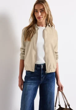 Blouson in effen kleur