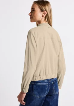 Blouson in effen kleur