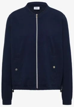 Blouson in seersucker kwaliteit met rits