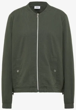 Blouson in seersucker kwaliteit met rits