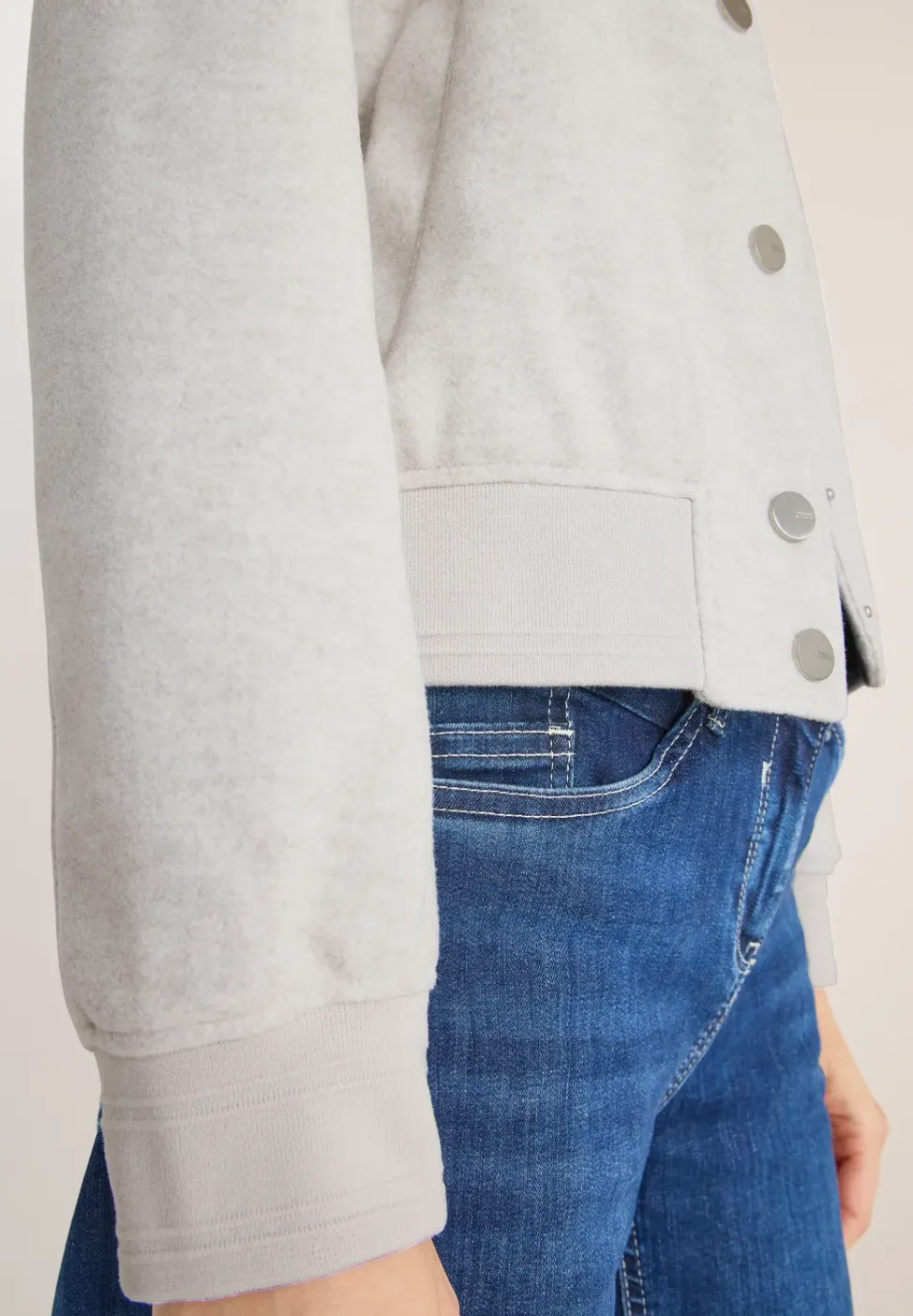 Blouson in woloptiek
