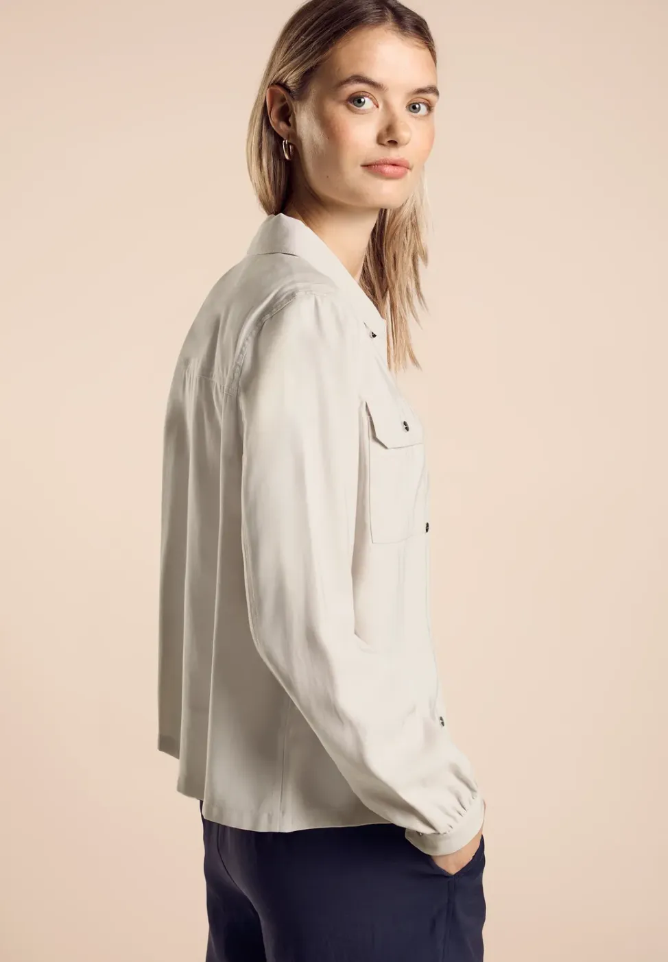 Blouson met borstzakken