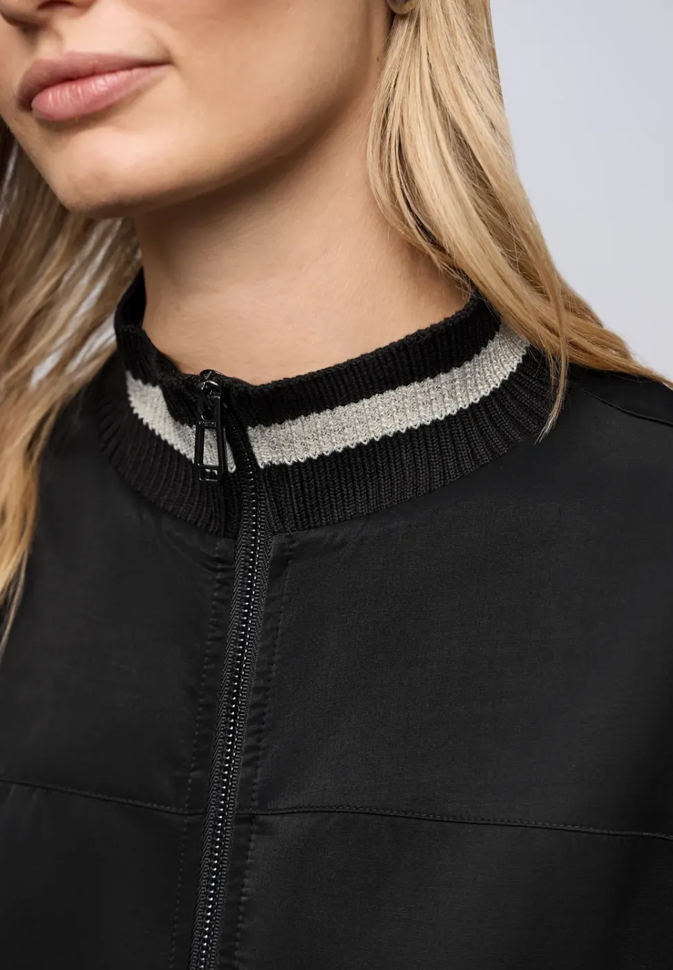Blouson met college details