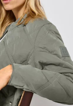 Blouson met doorgestikt patroon