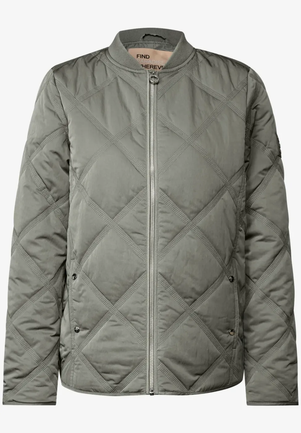 Blouson met doorgestikt patroon