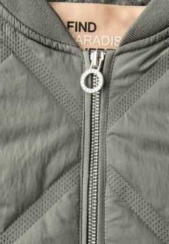 Blouson met doorgestikt patroon