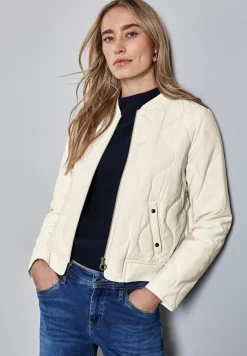 Blouson met doorgestikt patroon