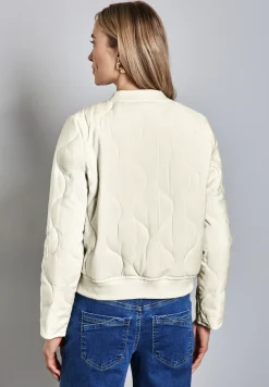 Blouson met doorgestikt patroon