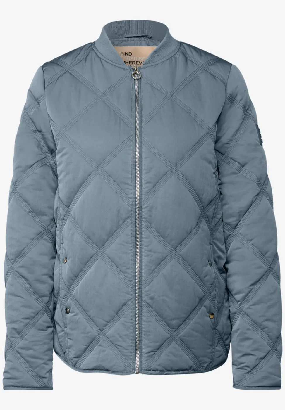 Blouson met doorgestikt patroon