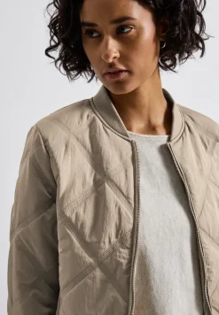 Blouson met doorgestikt patroon