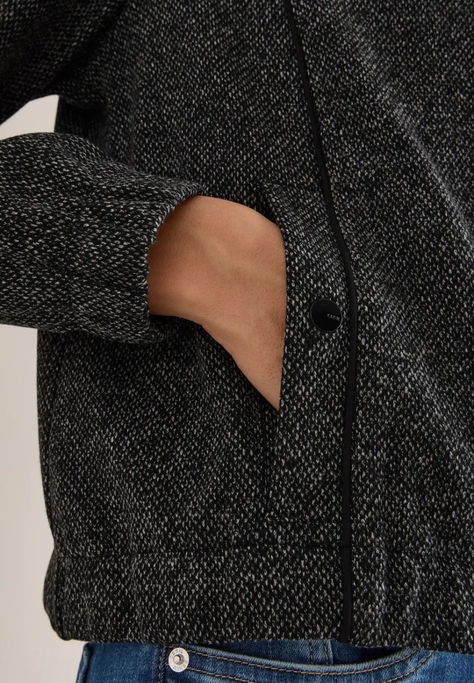 Blouson met elastische zoom