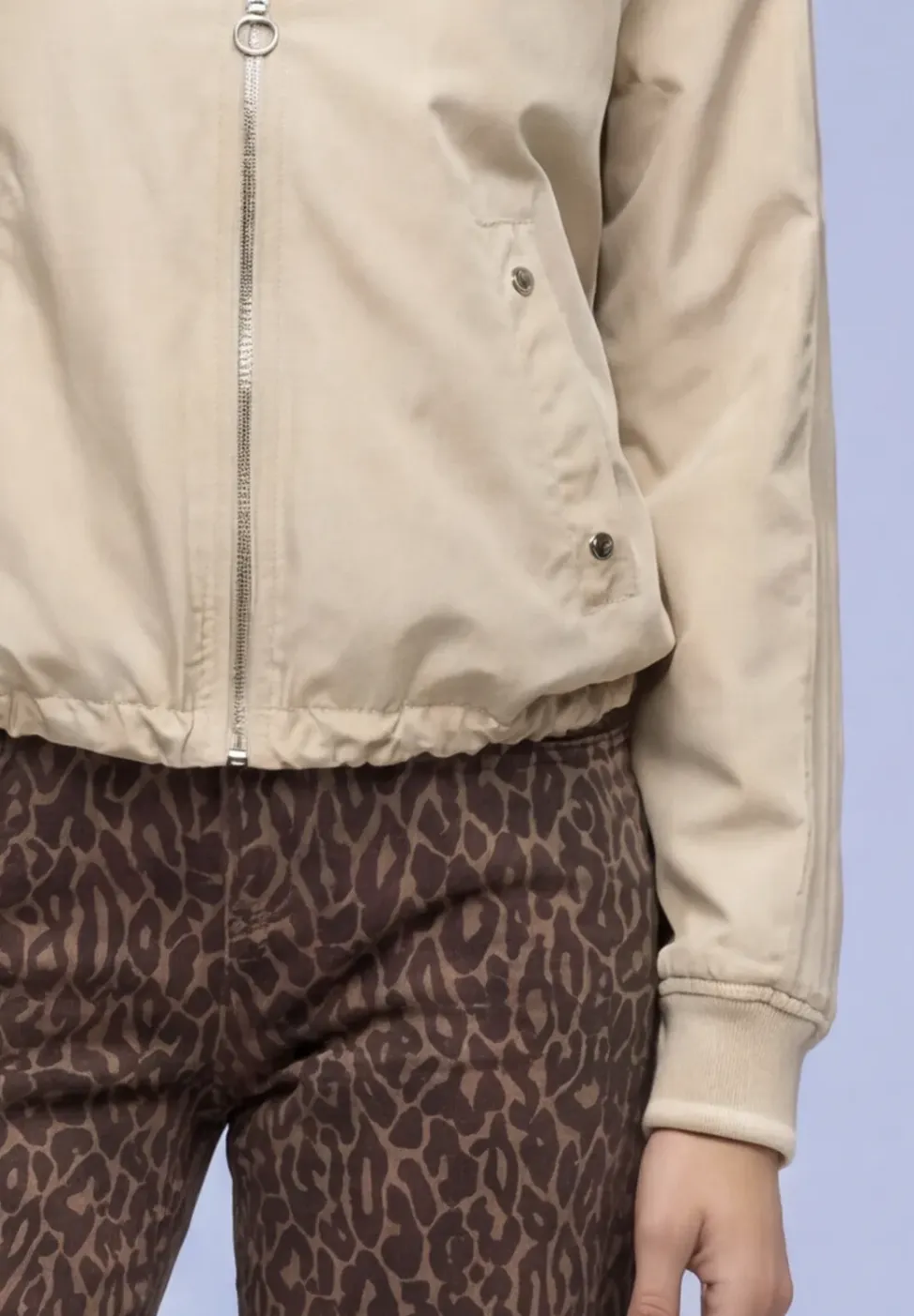 Blouson met galonstrepen