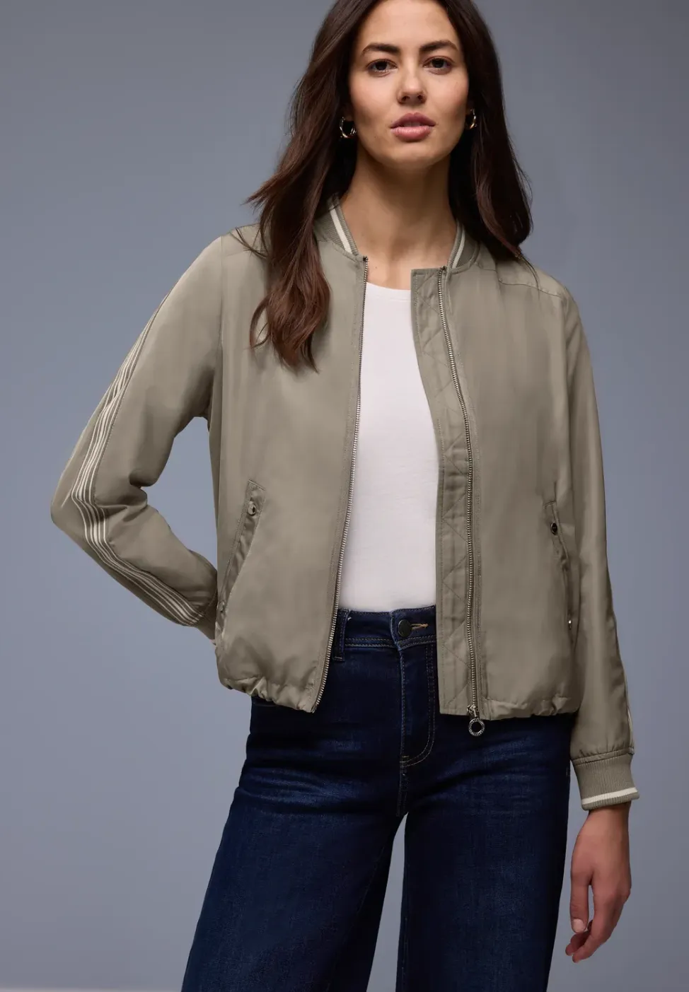 Blouson met galonstrepen