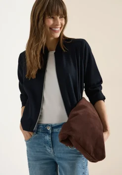 Blouson met glitterstrepen