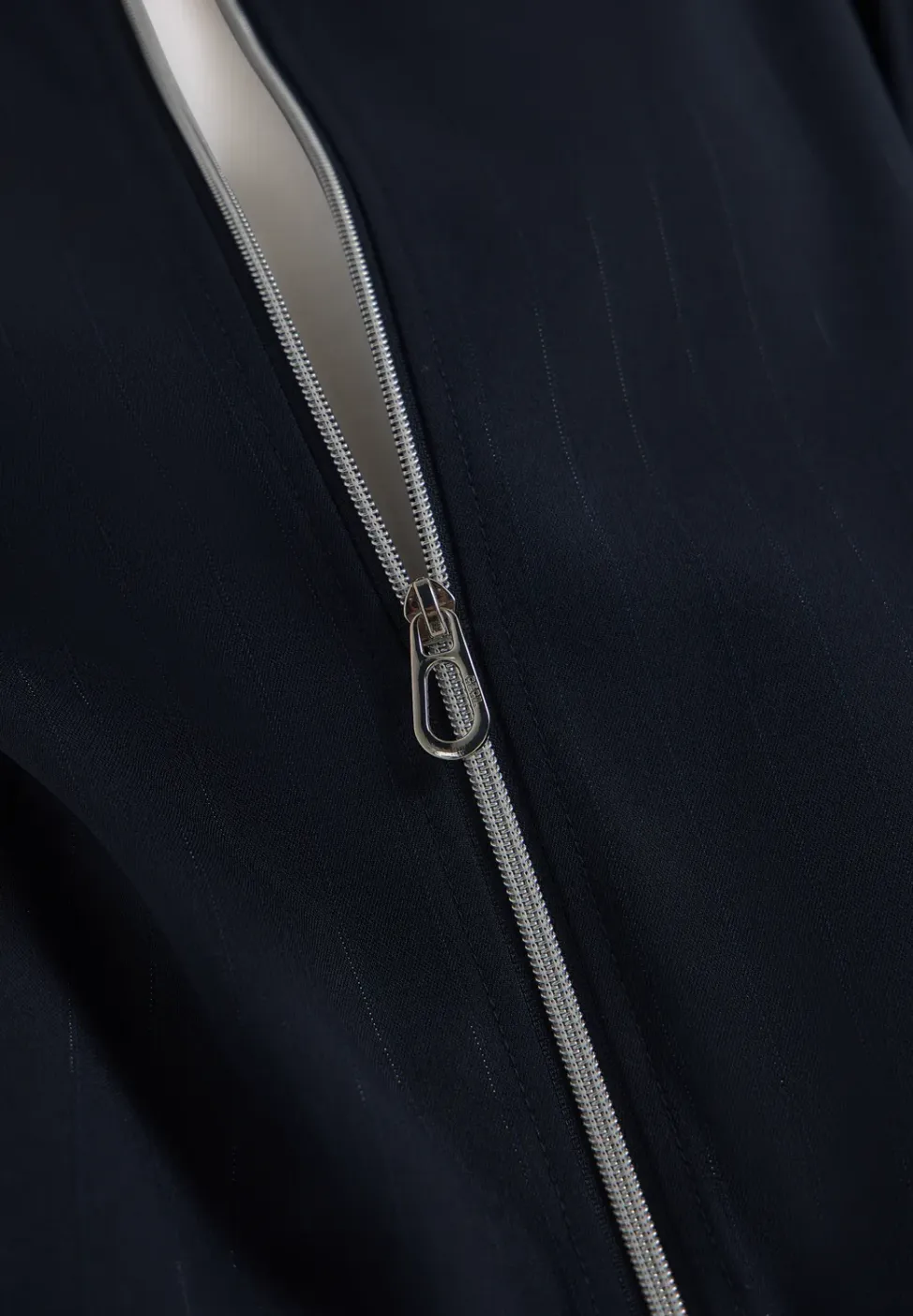 Blouson met glitterstrepen