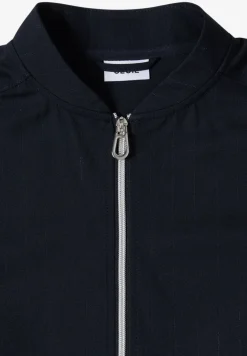 Blouson met glitterstrepen