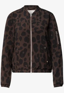 Blouson met rits en print