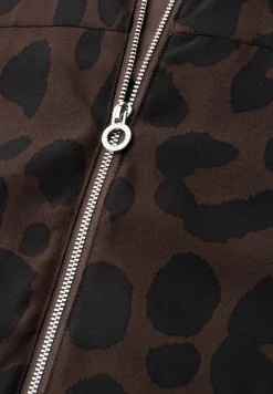 Blouson met rits en print