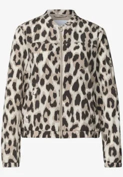 Blouson met rits en print