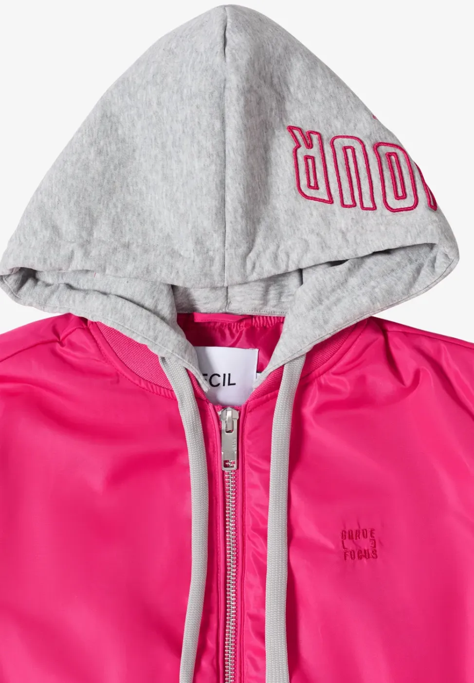 Blouson met sweatcapuchon