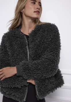 Blouson van imitatiebont