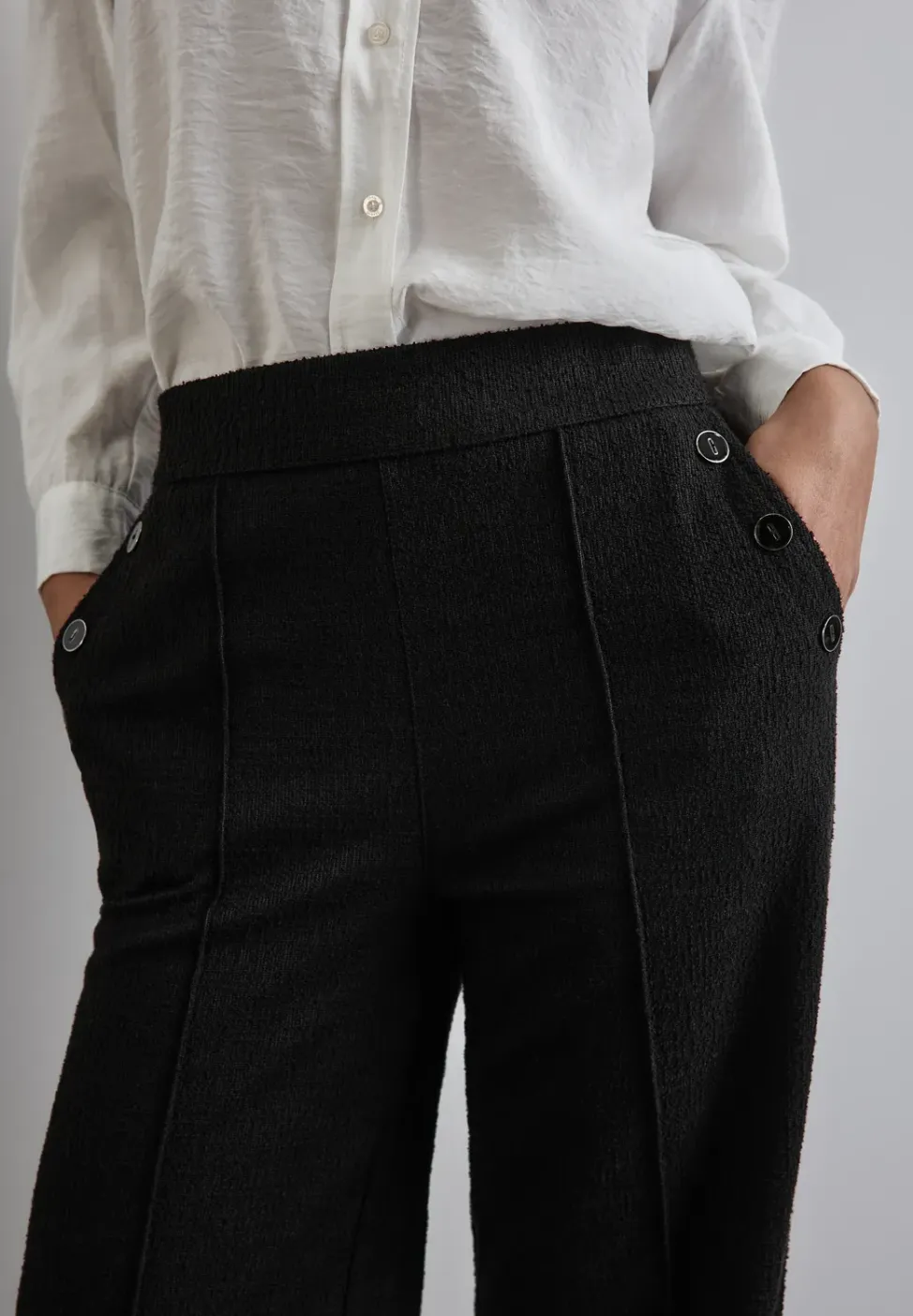 Bouclé broek