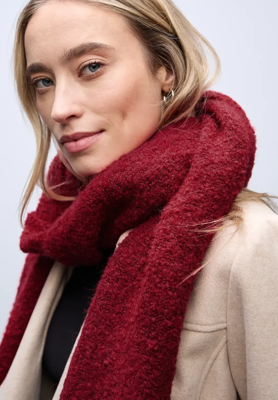Bouclé sjaal