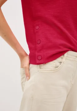Bouclé slub shirt