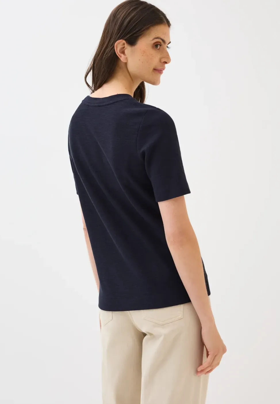 Bouclé slub shirt