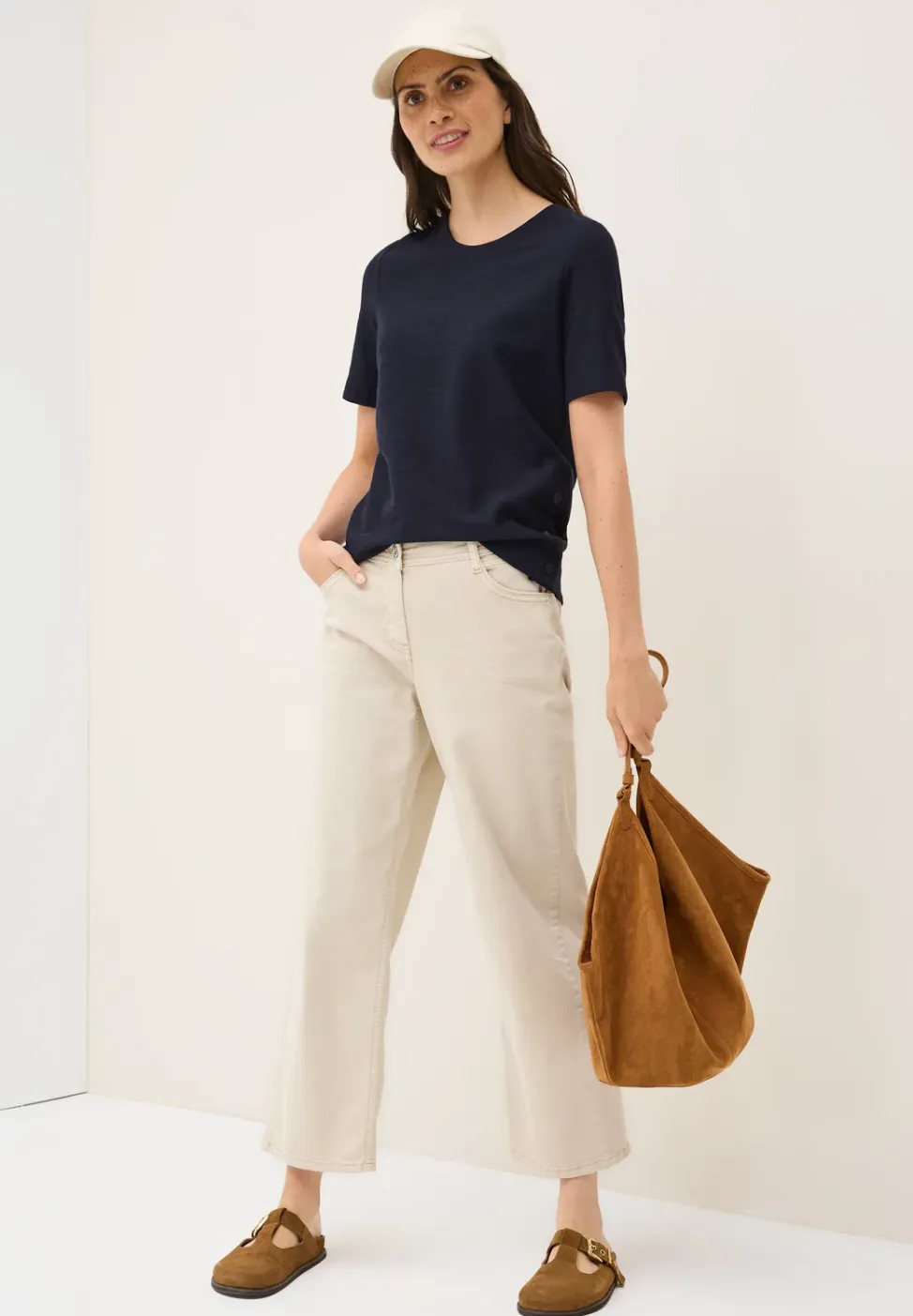 Bouclé slub shirt