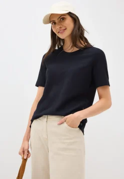 Bouclé slub shirt