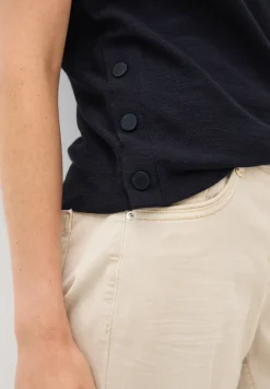Bouclé slub shirt