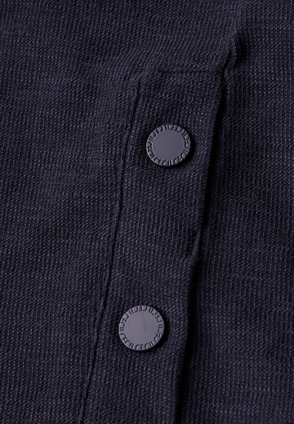 Bouclé slub shirt