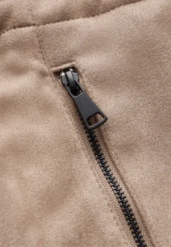Broek in velourslook