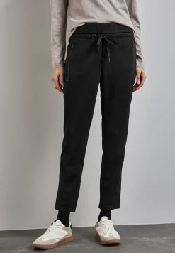 Broek in velourslook