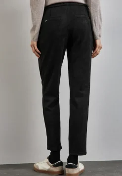 Broek in velourslook