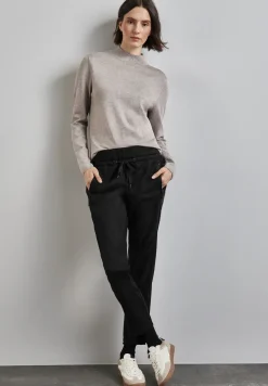 Broek in velourslook