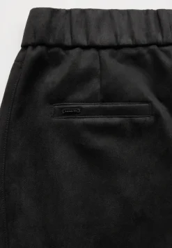 Broek in velourslook