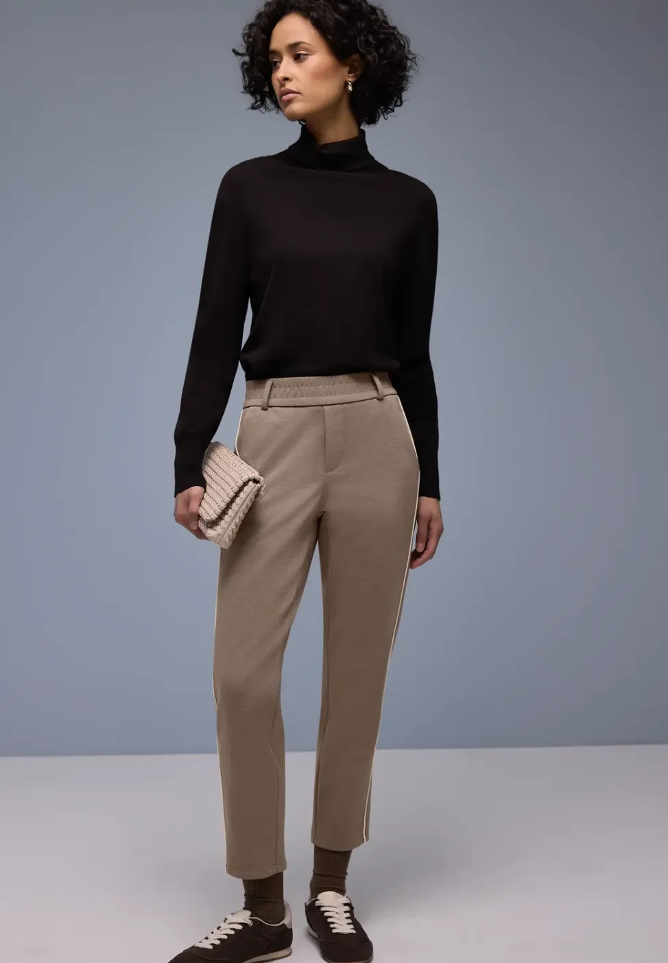 Broek met banddetail