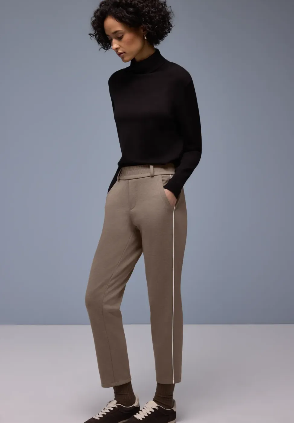 Broek met banddetail