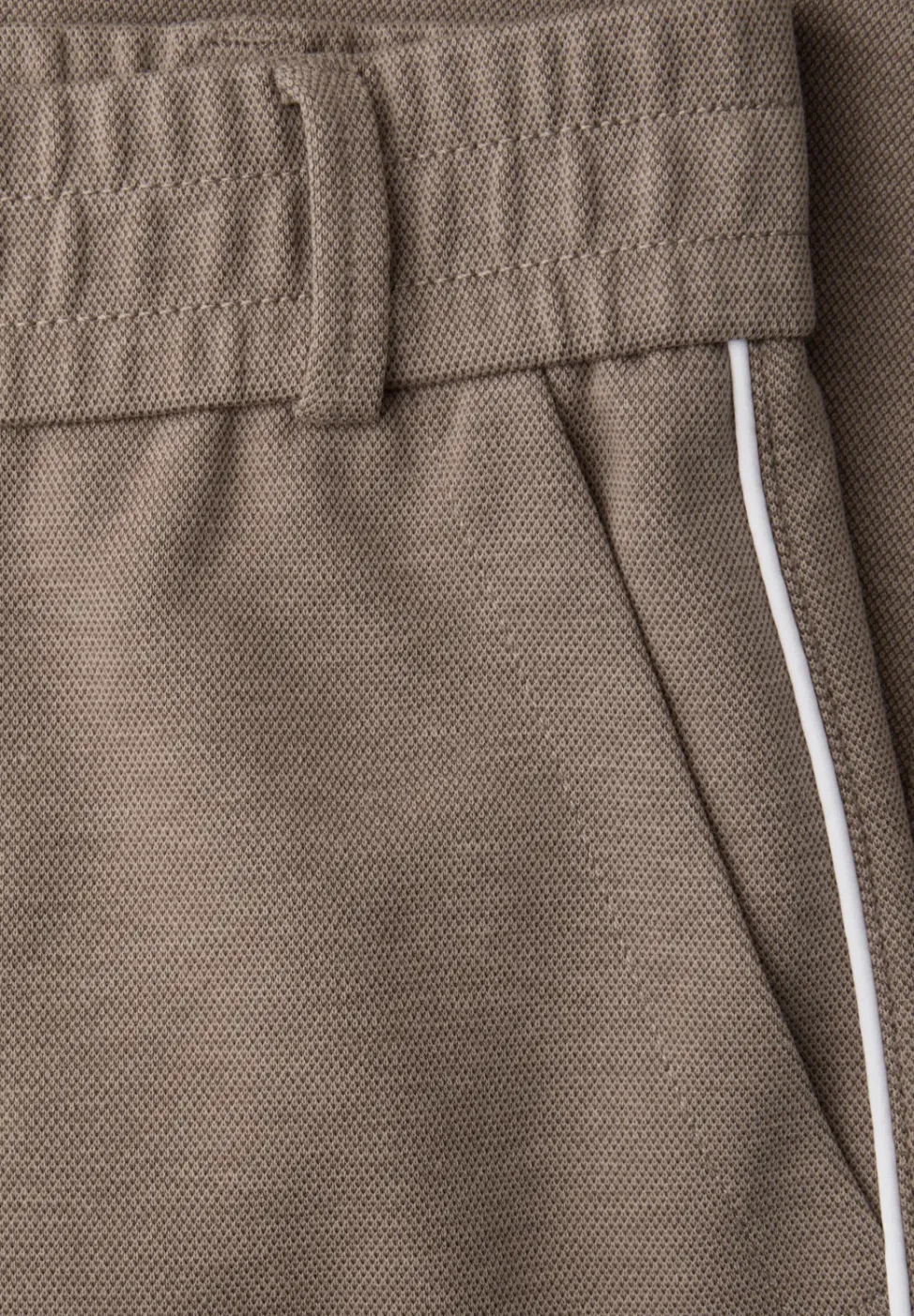 Broek met banddetail