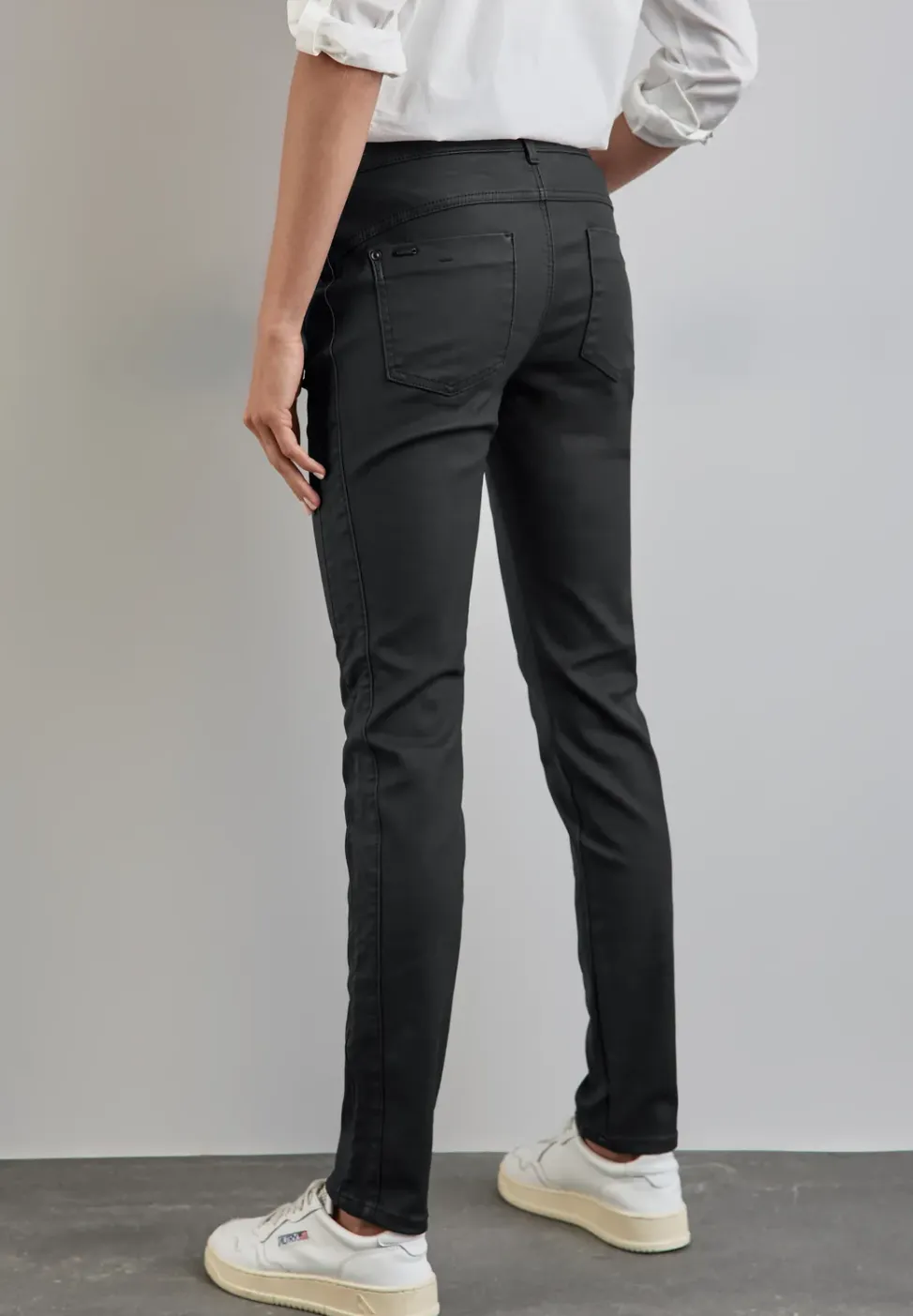 Broek met coating