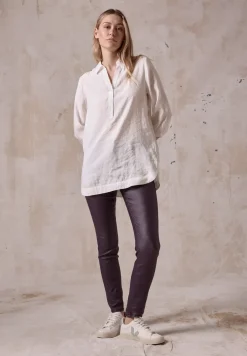 Broek met coating