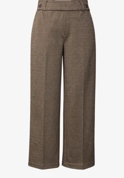 Broek met gedessineerde straight legs