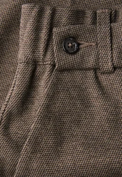 Broek met gedessineerde straight legs