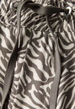 Broek met gedessineerde Wide Legs