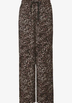 Broek met gedessineerde Wide Legs