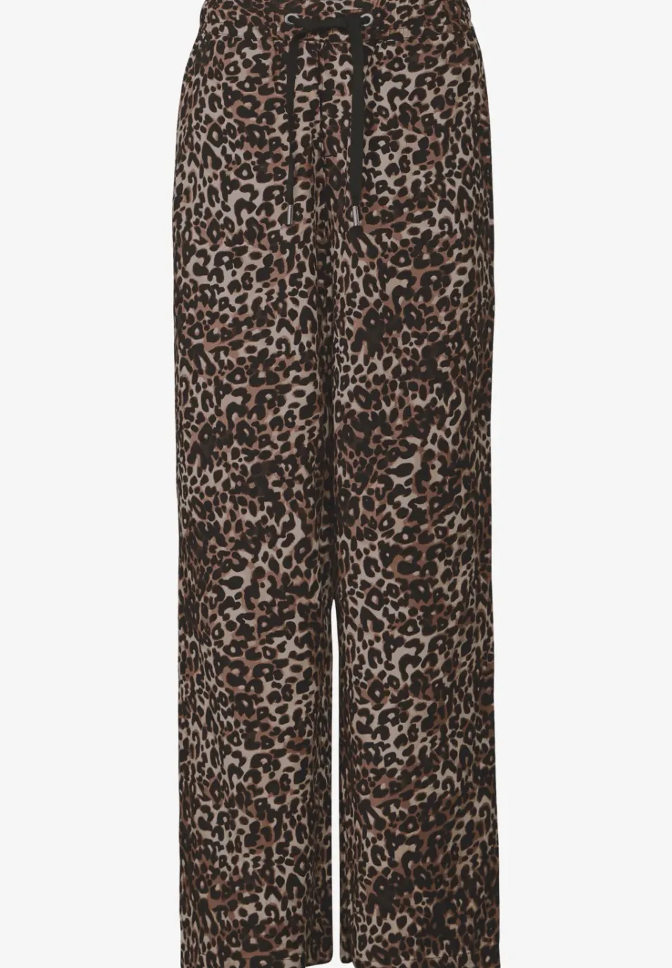Broek met gedessineerde Wide Legs