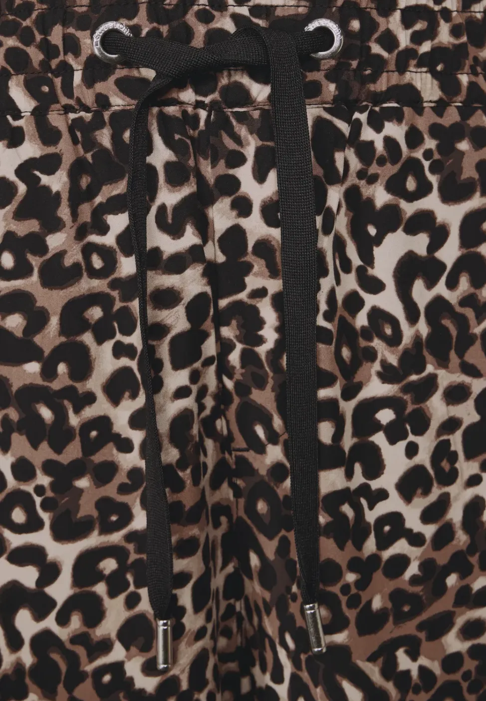 Broek met gedessineerde Wide Legs