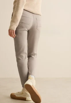 Broek met gewassen look